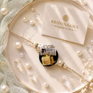 Sandwich and fries miniature rakhi