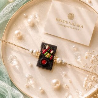 Panner tikka - food miniature rakhi