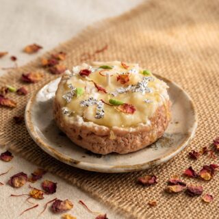 Ghevar - mithas candle