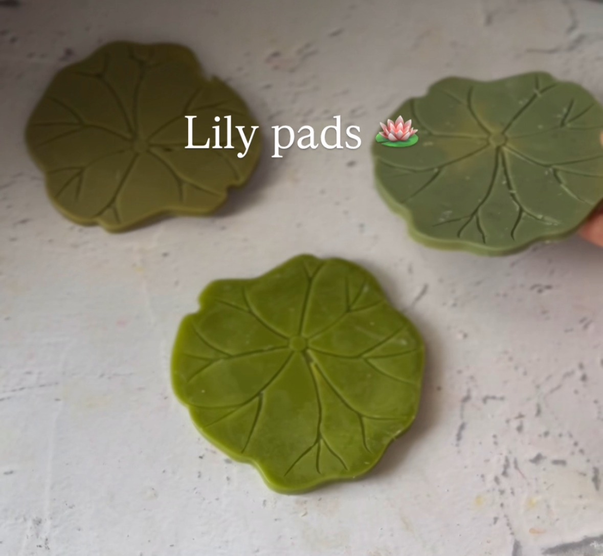 large lotus leaf - lily pad mold