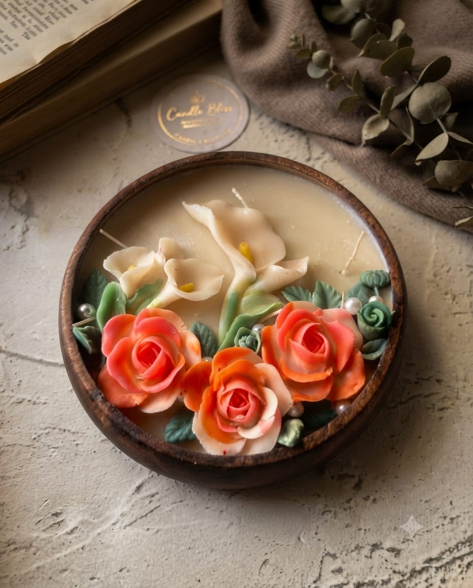 Exclusive Clay lily mold - set of 2 molds - Image 2