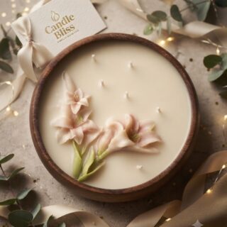 Exclusive lily flat lay large mold - combo of 2 designs