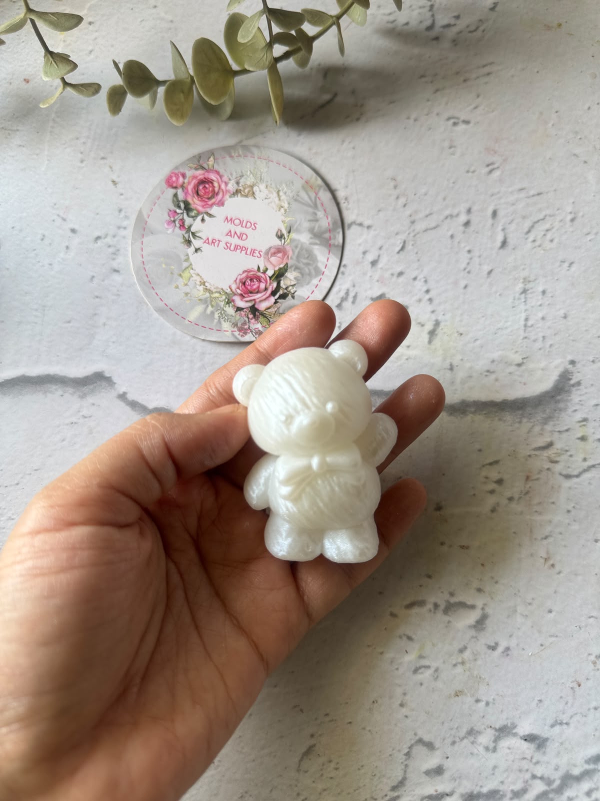 Cutie patutie teddy flatlay mold