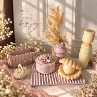Mystic Pearl wonderland set of 4 decor