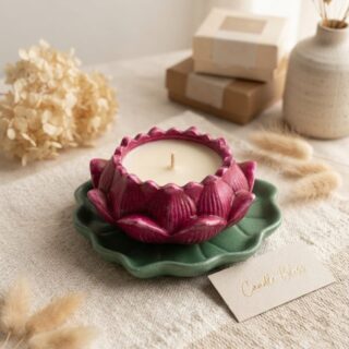 Lily pad - lotus leaf mold - 6 inch - thick mold