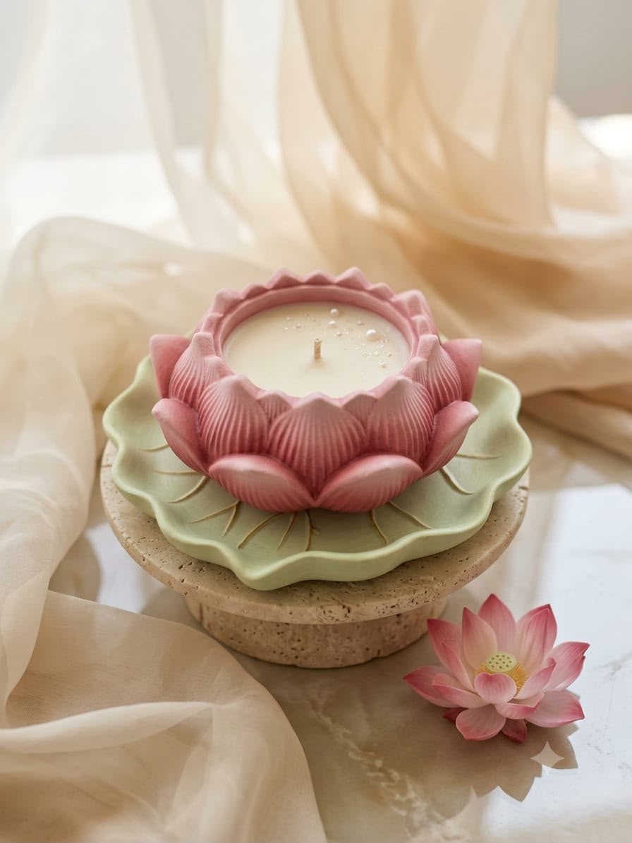Large lotus mold
