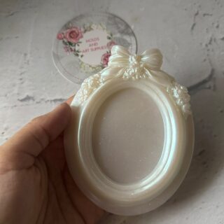 Bow frame trinket dish mold