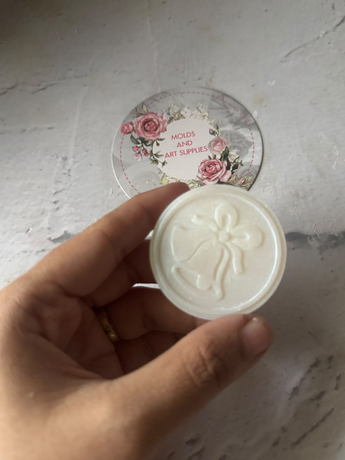 Wax sachet coin mold -christmas edit - bells
