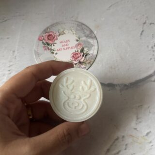 Wax sachet coin mold -christmas edit - reindeer