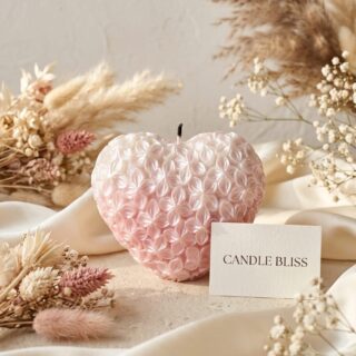 Floral cushion heart mold