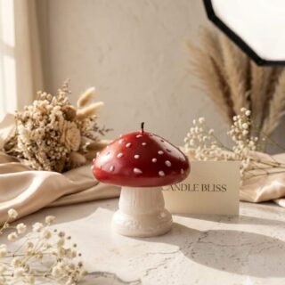 Mushroom large candle mold