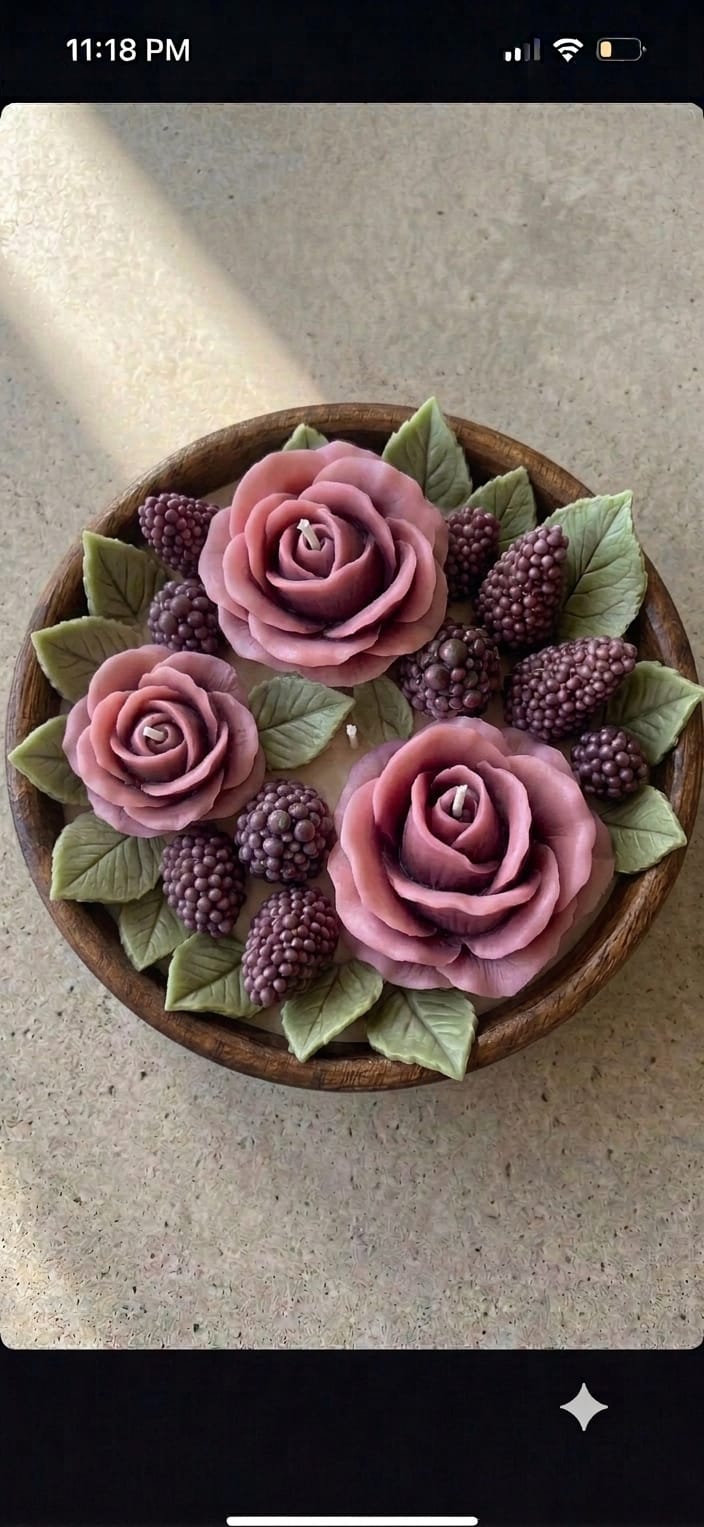 pointed Berry filler mold