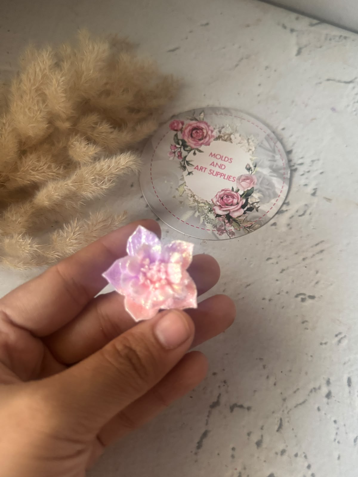 Exclusive small wild flower - single cavity mold