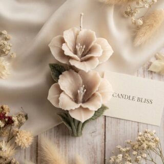 Hibiscus flower bunch mold thick