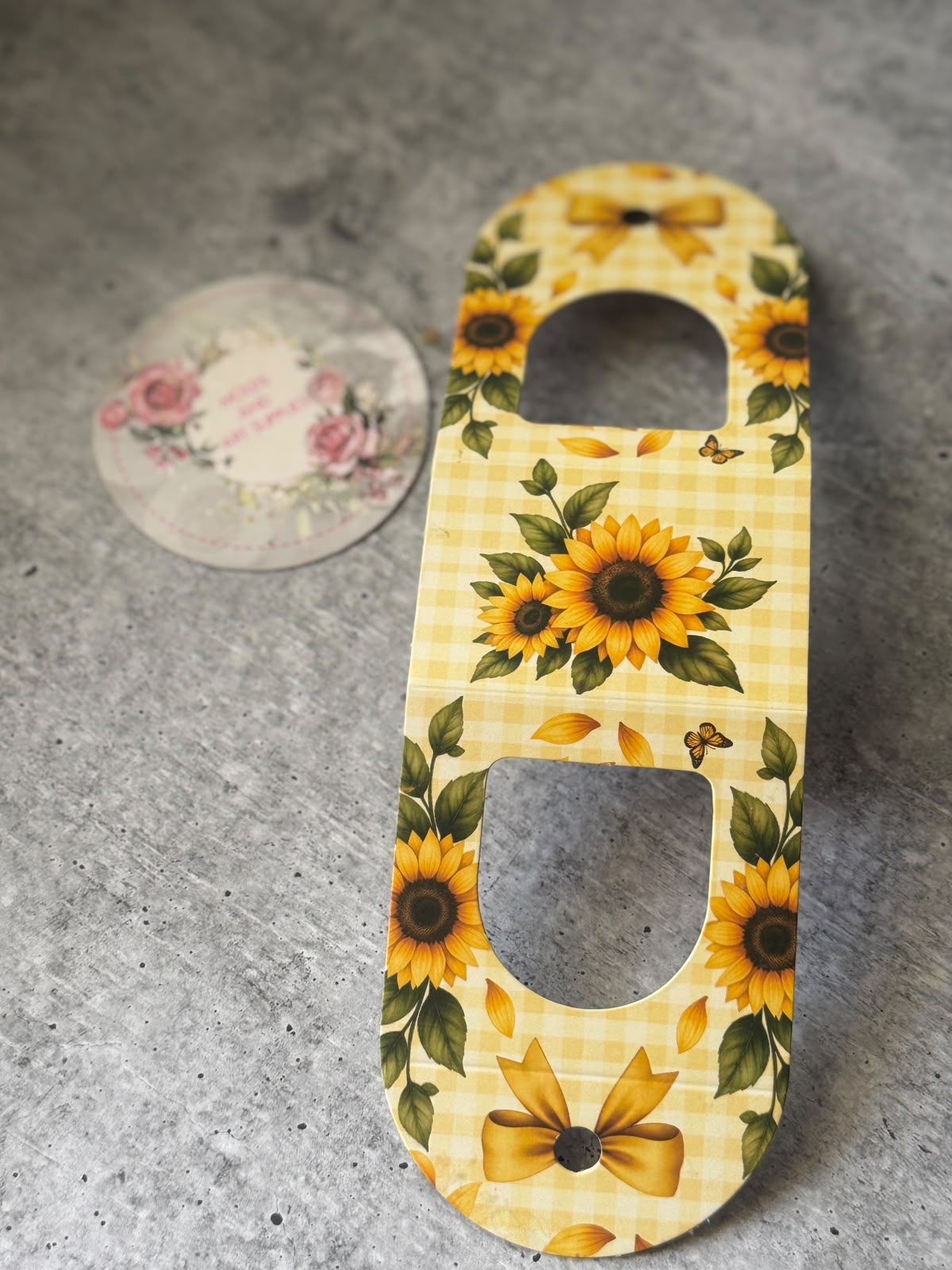 Candle sleeve - pack of 100 - sunflower edit