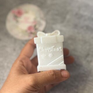 Merry christmas gift box mold