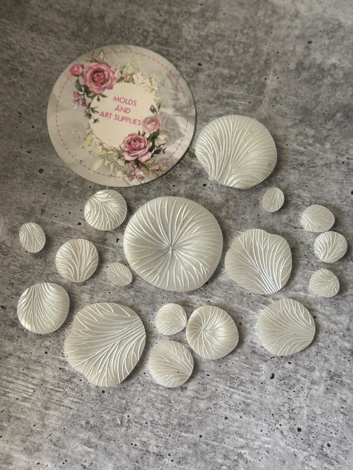 Lotus - lily pad mold multi cavity